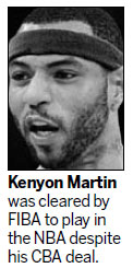 Martin returns to NBA