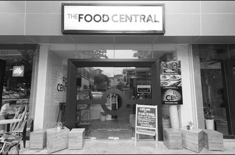 Heading for food central