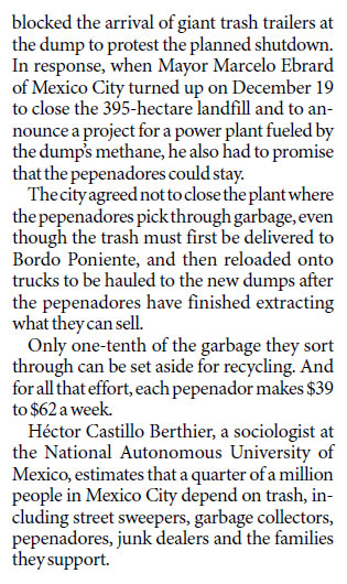 In Mexico, some see trash as treasure worth defending