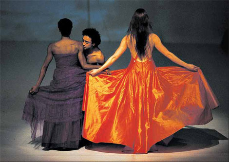 Honoring the Olympics and a life, a cultural decathlon of dance