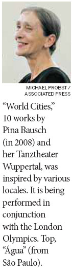 Honoring the Olympics and a life, a cultural decathlon of dance