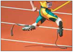 Pistorius makes history