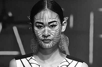 Tribal chin chic