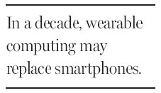 Smart watches need flexible glass