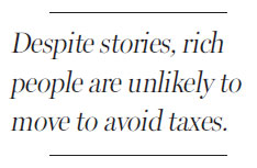 Myths about High Taxes