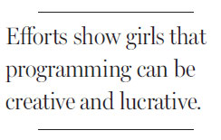 Computer coding is not just for boys