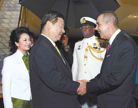 Xi begins Caribbean visit
