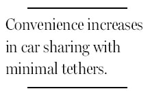 Easing the way for car sharing