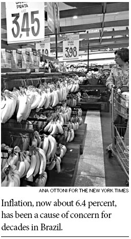 In Brazil, growing prices enrage the middle class