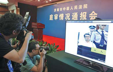 Wang Lijun testifies against Bo Xilai