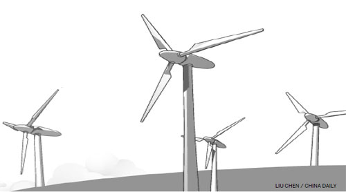 Bringing winds of change to China's energy mix