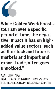 'Golden Week' losing its luster