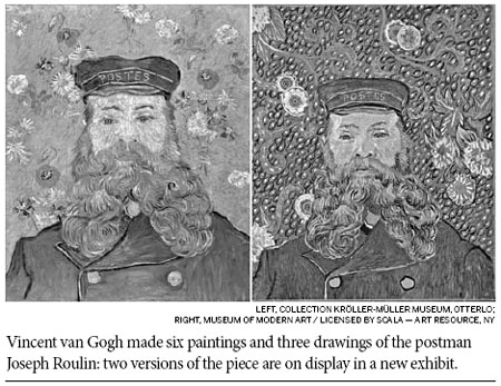 Van Gogh proved an adept copyist
