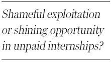 Recounting the cost of free labor