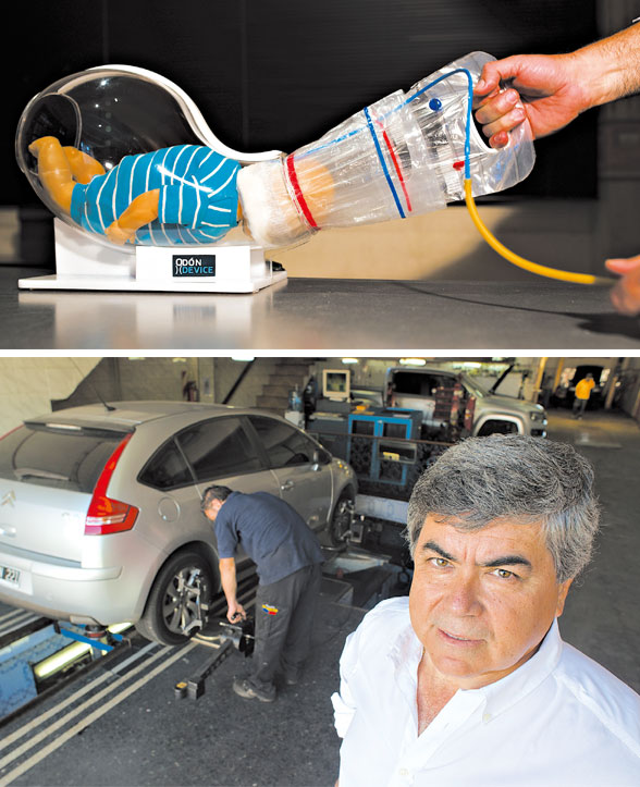Mechanic's idea eases births