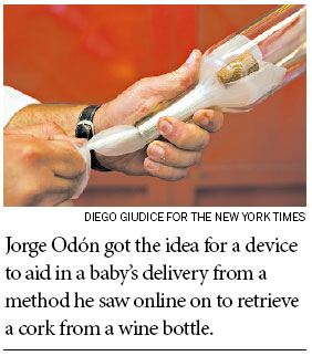 Mechanic's idea eases births