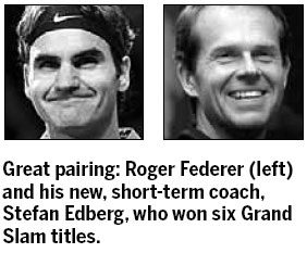 Now Federer gets a star coach