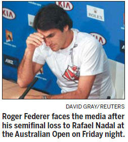 'Encouraged' Federer vows he'll be better