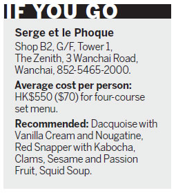 A hidden French bistro draws inspiration from Japanese seafood