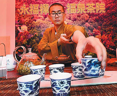 Demand for early batch of spring green tea dro