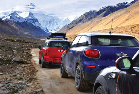 Family's drive to Everest an epic MINI adventure
