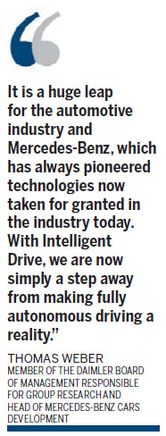 Mercedes maintains lead in intelligent innovations