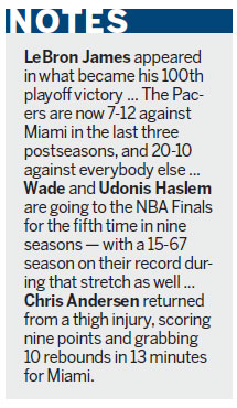 Fourth-right effort sends Heat to Finals