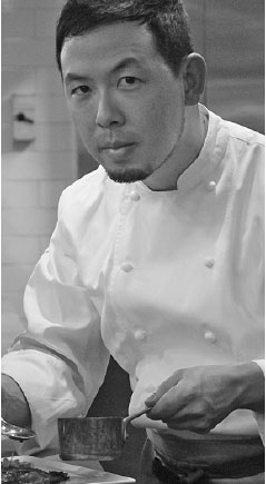 Guest chef Kojima is artist in disguise