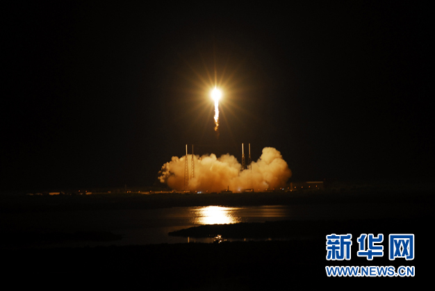 美首次向国际空间站发射商业飞船(图)