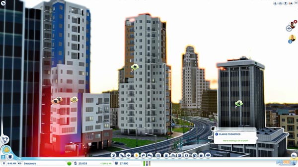 《模拟城市5》最新游戏截图 现代化大都市