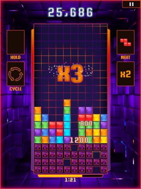 俄罗斯方块 iPhone游戏tetris blitz