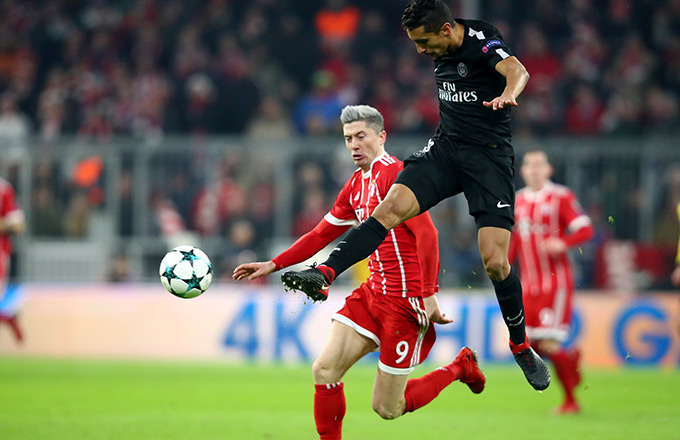 Bayern beat Paris Saint-Germain 3-1 in UEFA Champions League