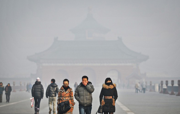 PM2.5首成雾霾预警标准
