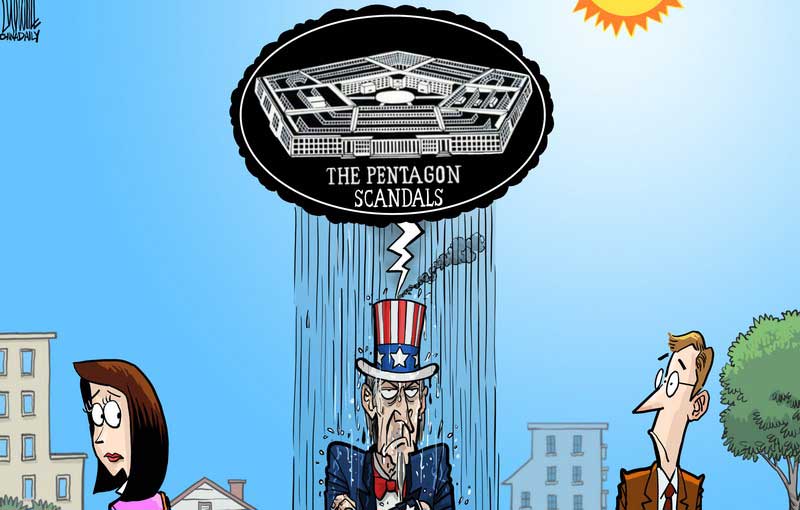 The Pentagon scandals