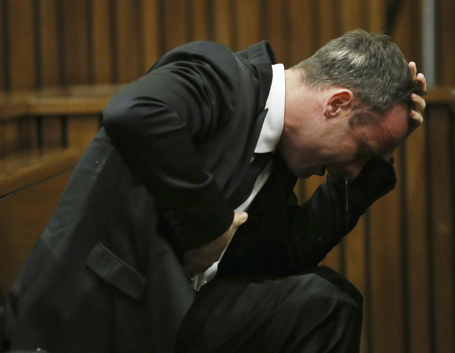 'I'm scared to sleep', tearful Pistorius tells court