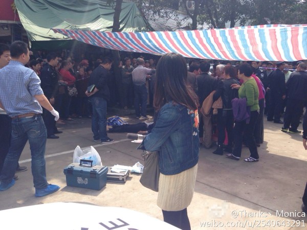老人劝架被协管打死续：数次被打倒 肋骨折断