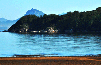 Evening scenery of Shuangbai county, Yunnan