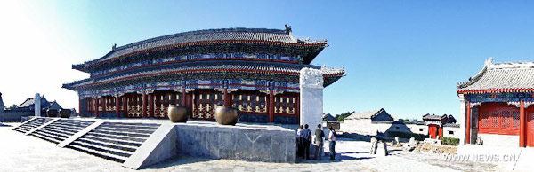Glimpse of Xiaozhuang Cultural Tourism Zone in Inner Mongolia