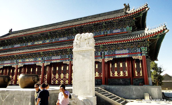 Glimpse of Xiaozhuang Cultural Tourism Zone in Inner Mongolia