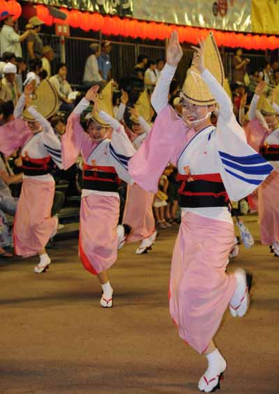 Awa Dance Festival in Japan
