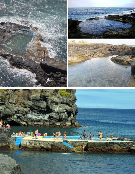 Nature's swimming pools