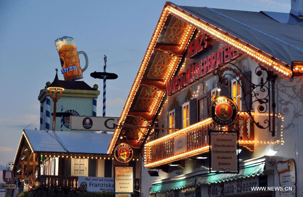 178th Munich Oktoberfest to kick off