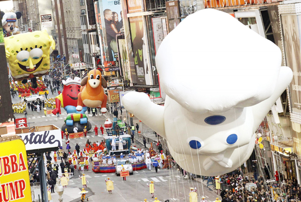85th Macy's Thanksgiving day parade in New York