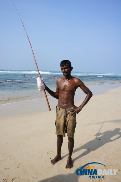 Sri Lanka: Stilt Fishing