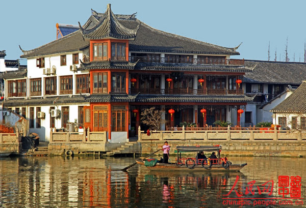Jinxi Water Town, the sleeping maiden