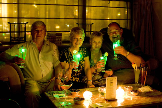 Earth Hour enthusiasm at Raffles Beijing Hotel