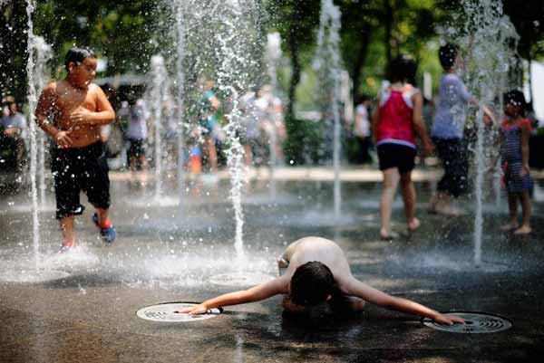 Heat wave hits New York