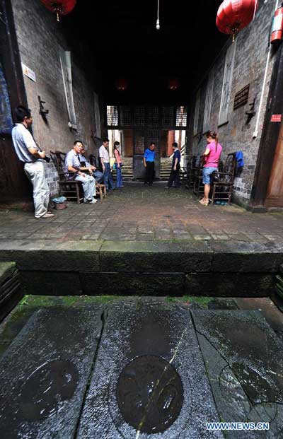 Ancient buildings in 600-year-old village in C. China