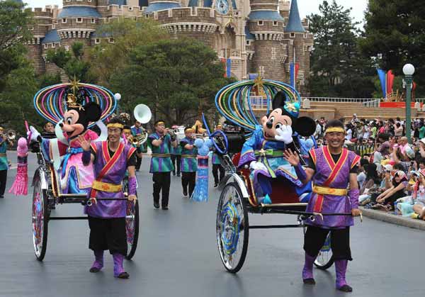 Traditional Star Festival celebrated at Tokyo Disneyland