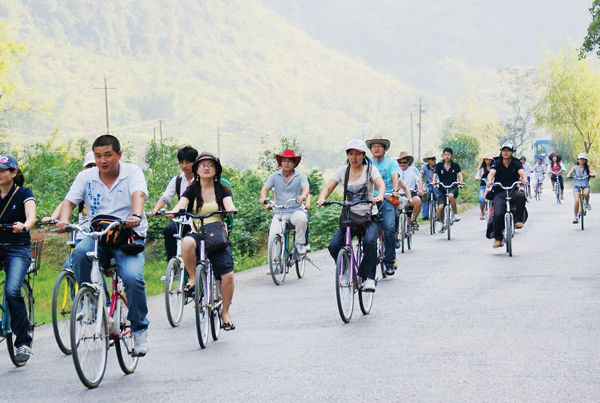 Cycling in Yangshuo